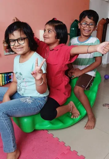 Group activity at Bunny Hop