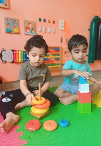 Craft activity at Bunny Hop